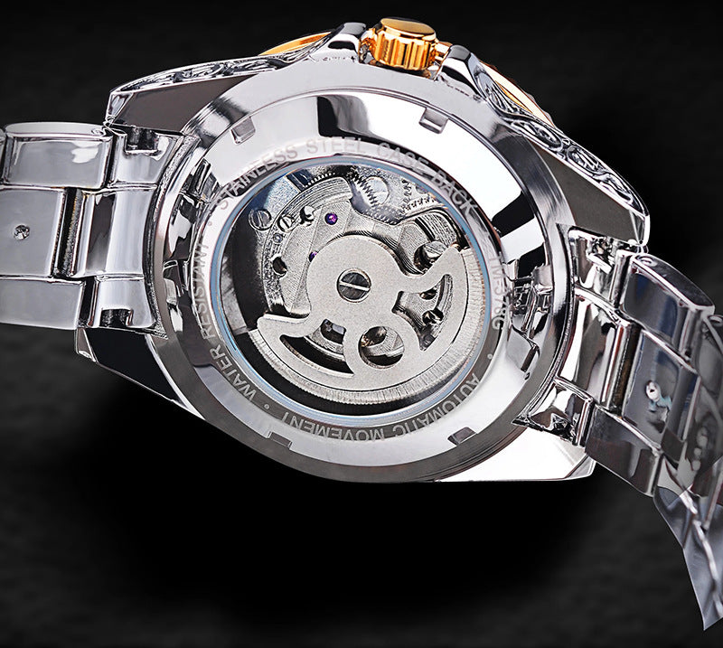 Forsining Skeleton Tourbillon Watch