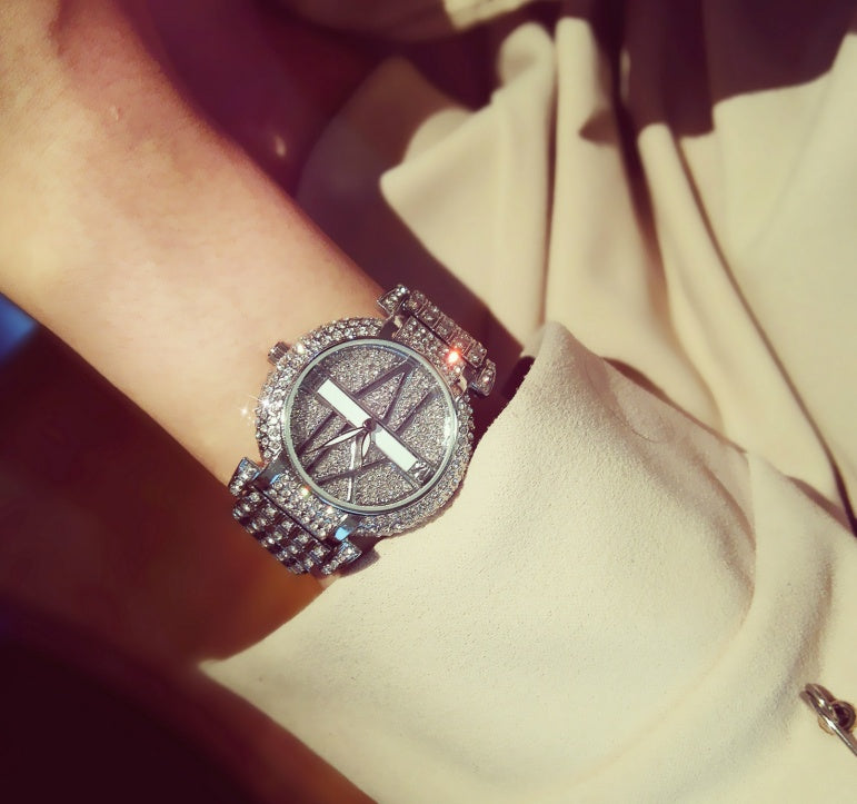 Luxury Diamond Women’s Quartz Watch